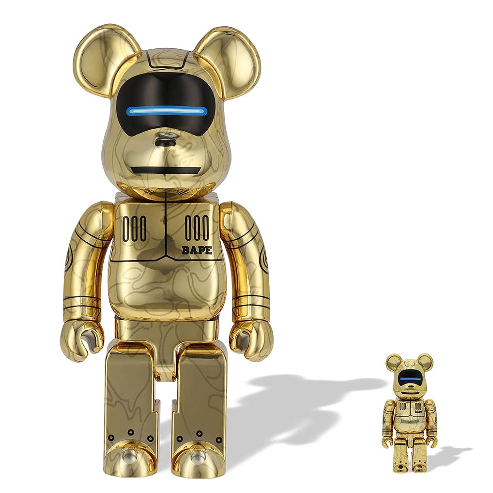 BE@RBRICK SORAYAMA BABY MILO 100%u0026400%-