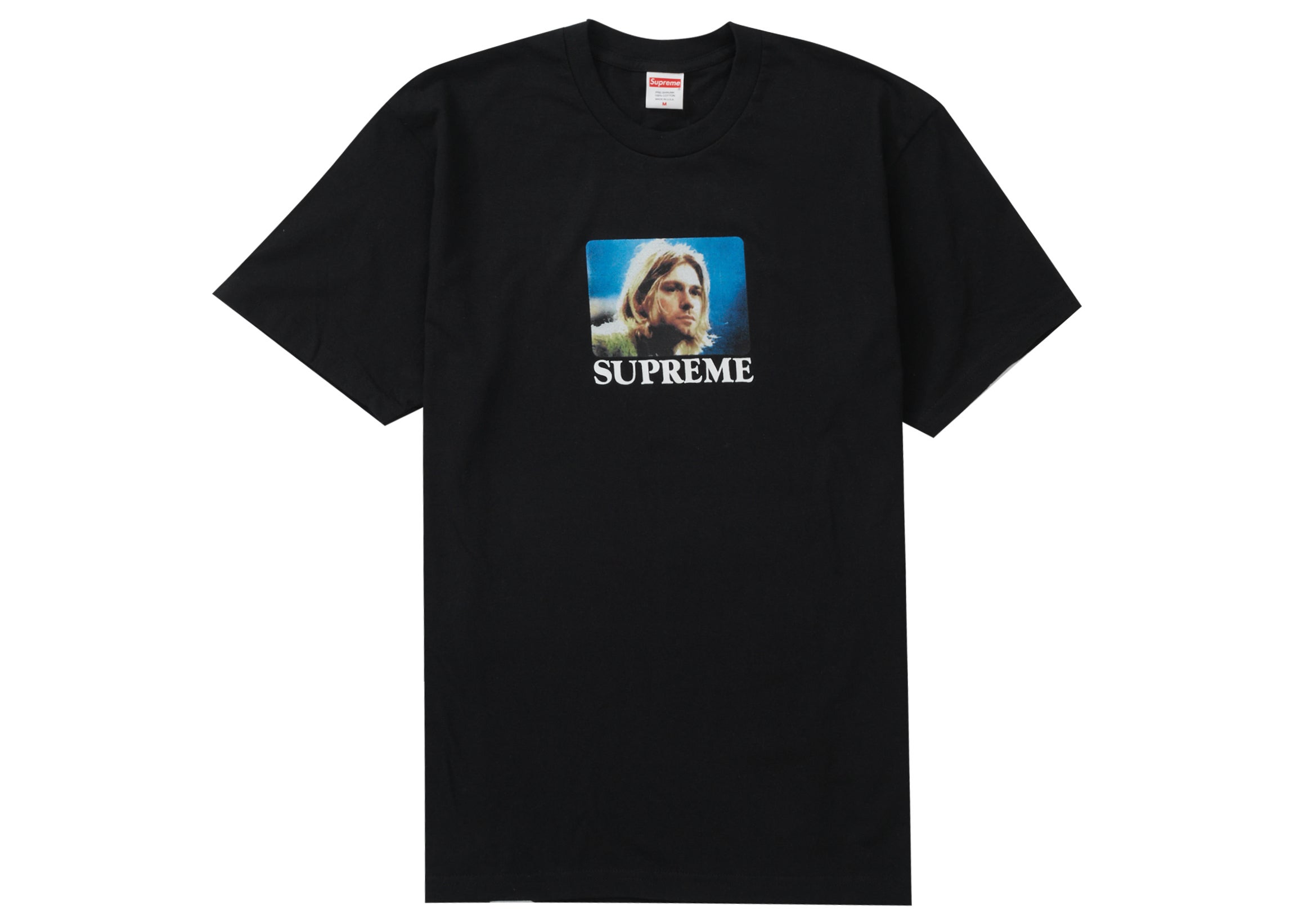 Supreme smoke hot sale tee black